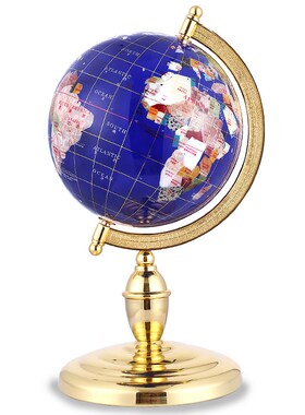 星禾欧式高档宝石地球仪s办公客厅摆件公司开业乔迁商务送领导礼