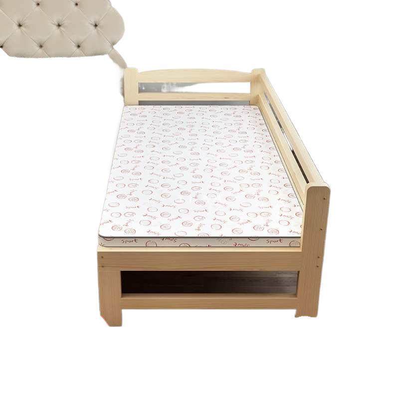 【折扣价】加床拼床床加宽拼接床边床实木床儿童床单人床带护栏松,淘宝优惠券,粉丝福利购,淘宝优惠卷