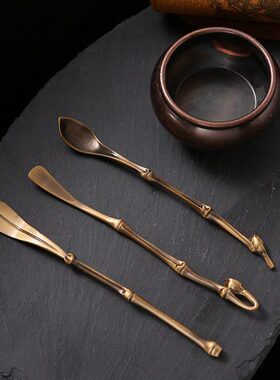 拓灰押空香具霖薰香香香香日式佛香篆道厚铲台湾勺香熏香重款纯铜