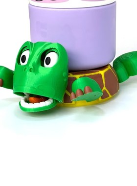 好抽象的乌龟杯垫创表情摆件杯垫搞怪3D打印高颜值可爱送朋友