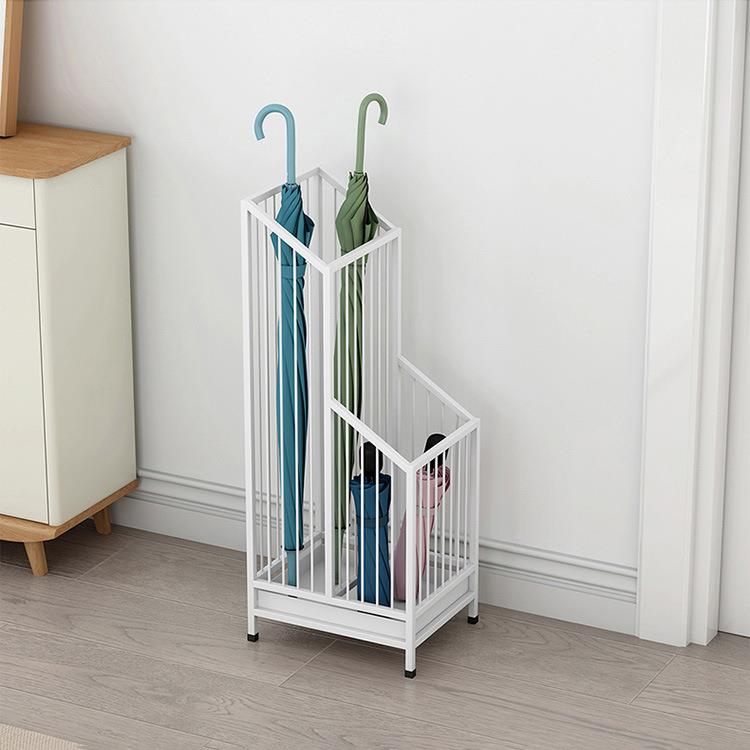 电商热款多功能落地雨伞架北欧铁艺雨伞收纳置物架高颜值伞桶 - 图2