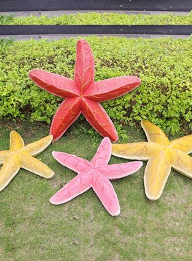 玻璃钢卡通海洋生物模型雕塑仿真海螺海草珊瑚水景装饰落地大摆件