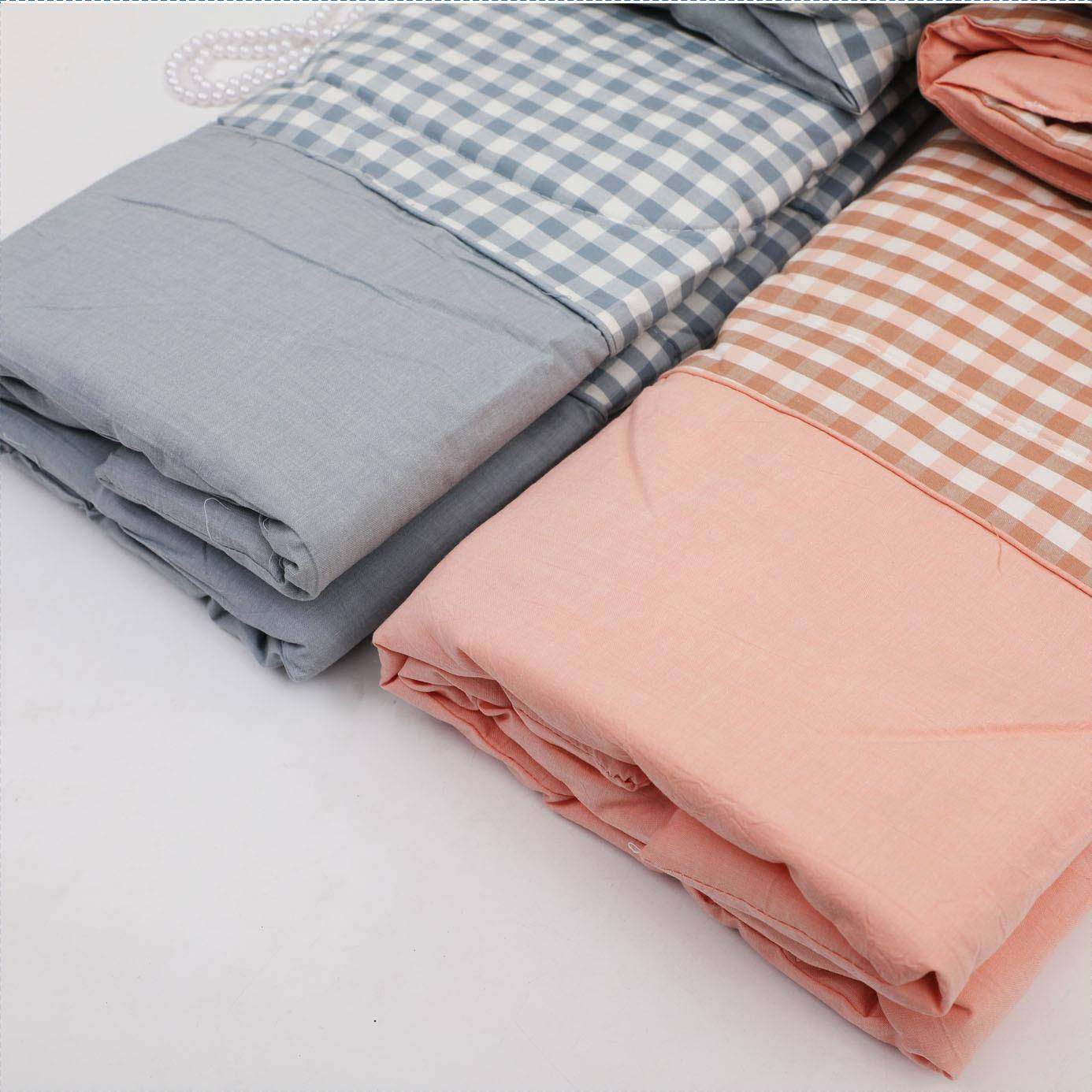 儿童！春秋夏凉被水洗棉儿童格子棉被盖被午休梭织被子,淘宝优惠券,粉丝福利购,淘宝优惠卷