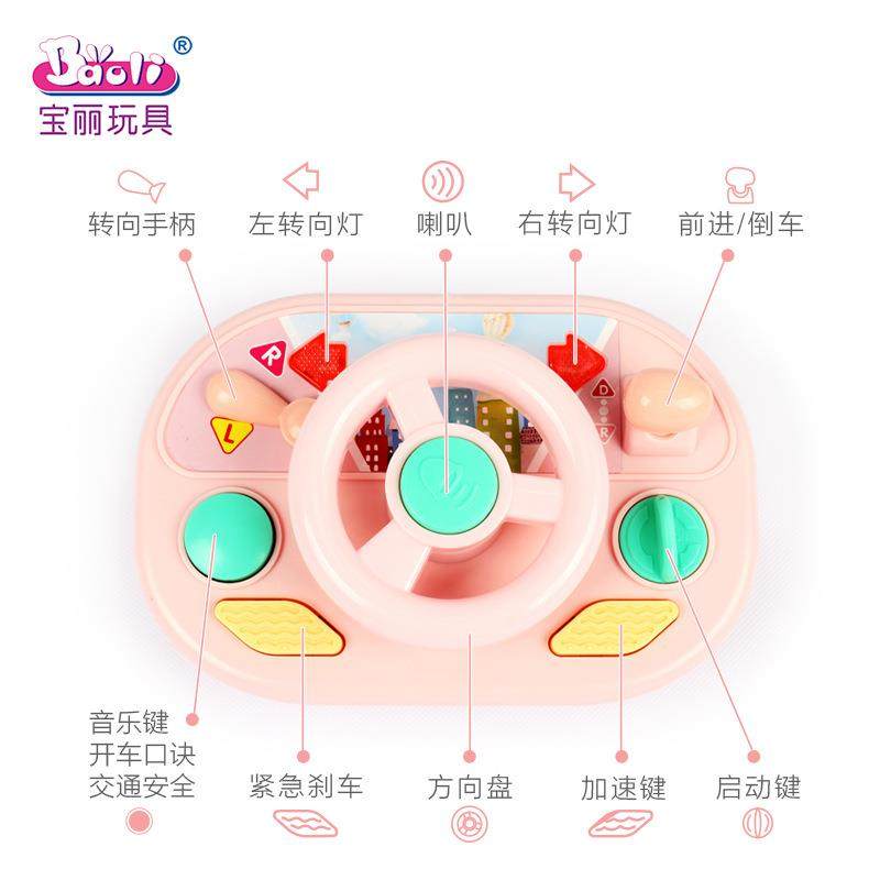 宝丽儿童学步车周岁婴儿宝宝多功能音乐防侧翻走路手推助步车玩具,淘宝优惠券,粉丝福利购,淘宝优惠卷