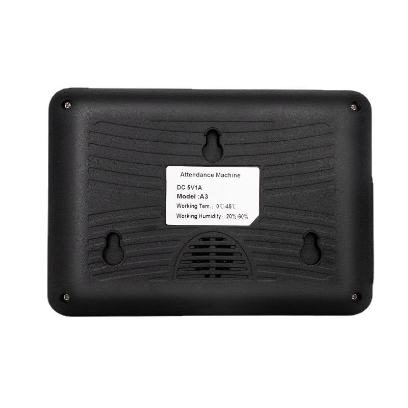 A3 English fingerprint punch card machine for commuting and attendance time office supplies Ebay fingerprint recognition clock card machine