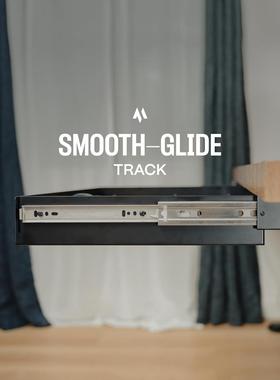 热销桌下抽屉桌下置物架办公室收纳隐形钢制抽屉桌下抽屉收纳