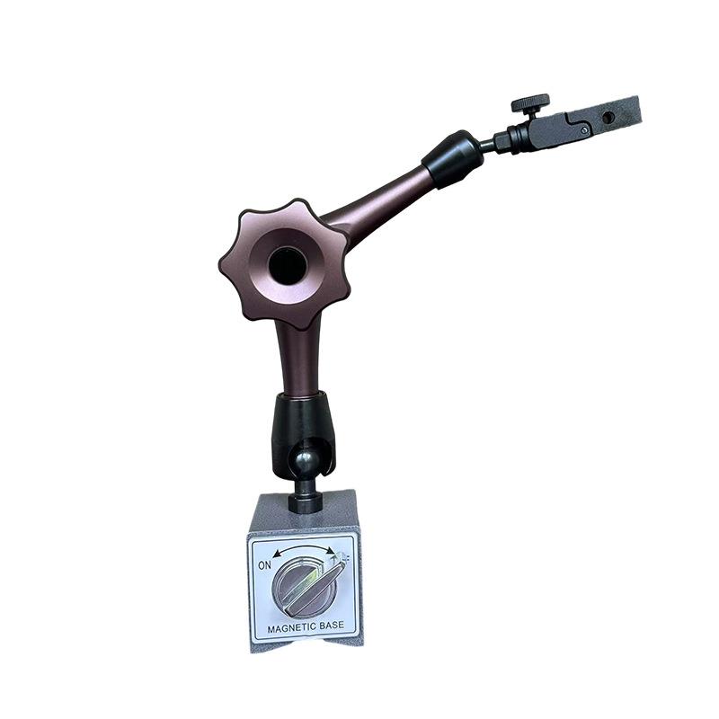 【折扣价】现货工厂直销双杆式磁性表座底座支架万向台架机械式磁 - 图1
