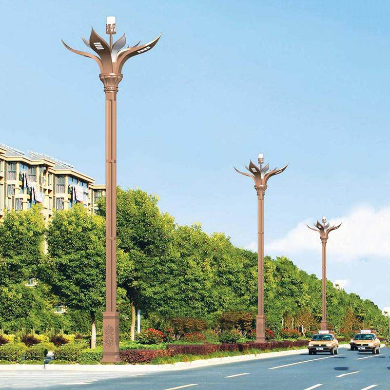 定道路景观灯大型LED市电户外市政工程照明灯八叉九火欧式玉兰灯,淘宝优惠券,粉丝福利购,淘宝优惠卷