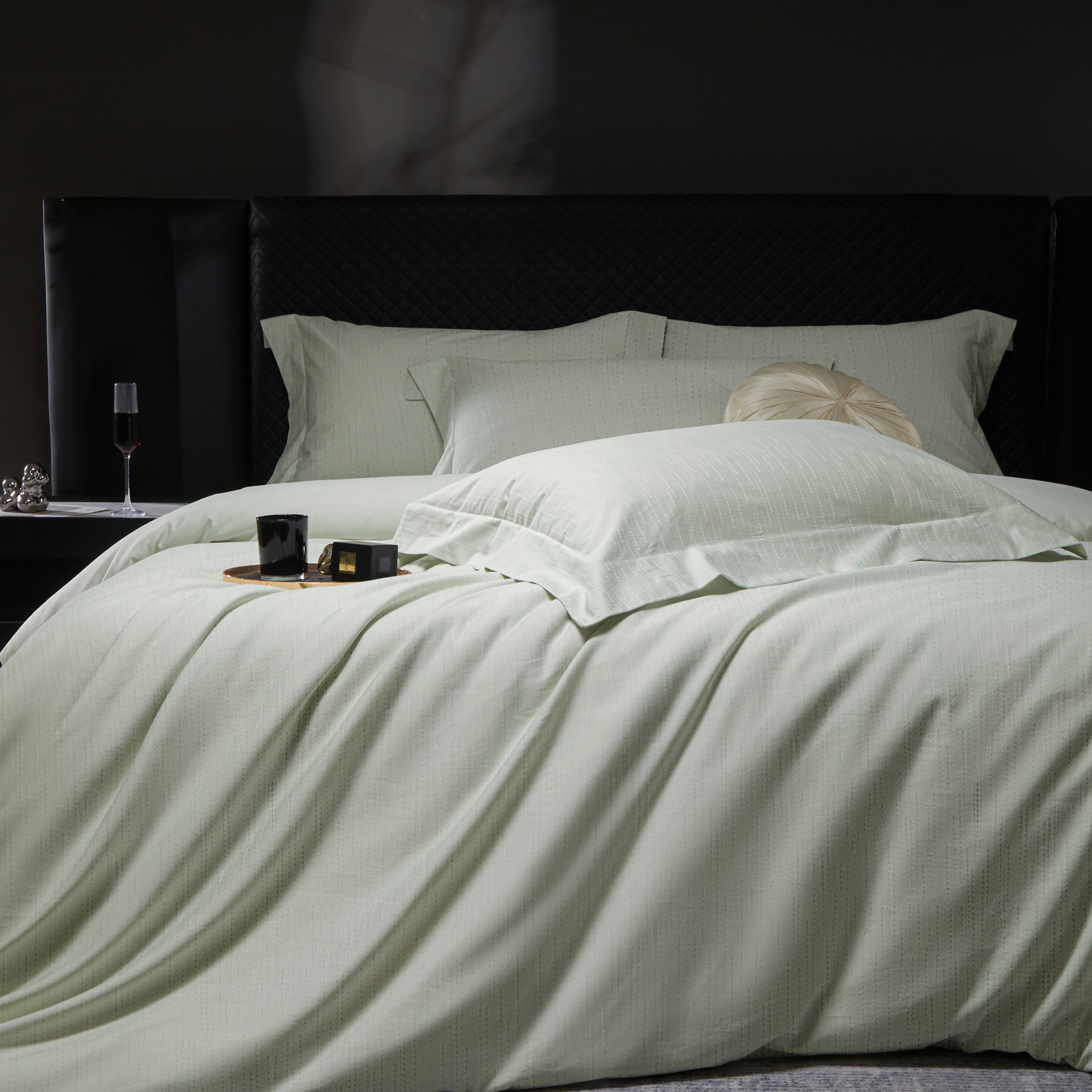 全棉浮雕提花四件套