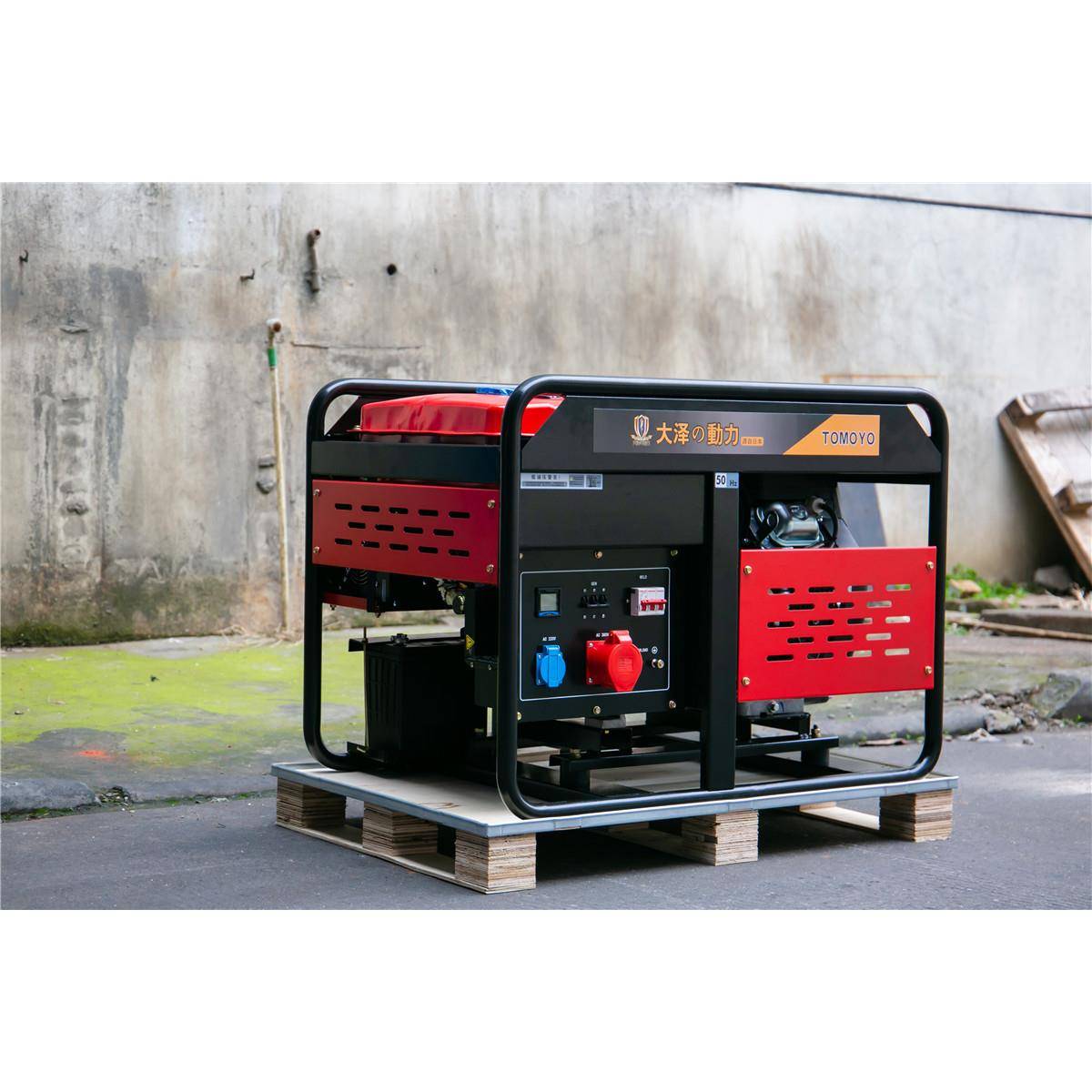 TO300A四轮手推大泽动力发电机TO400A-JTO500A-J可选拖车 - 图2