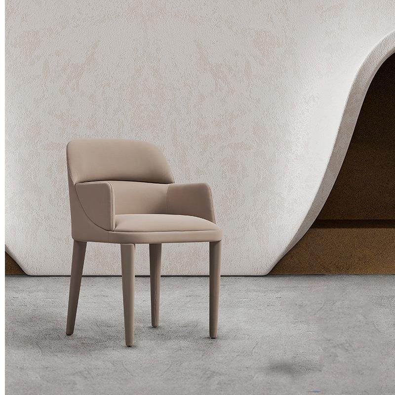北欧真皮餐椅轻奢家用凳子意式极简设计师餐厅椅子靠背软包书房椅,淘宝优惠券,粉丝福利购,淘宝优惠卷