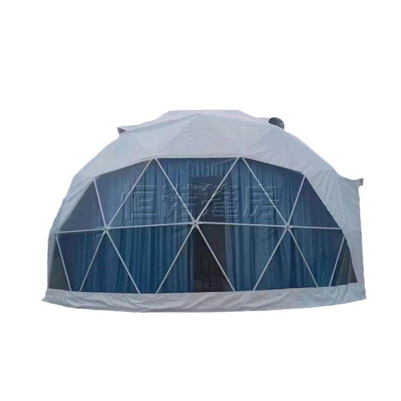 户外居住野奢球形帐篷搭建简单拆迁容易可移动民用棚子便携便携式 - 图3