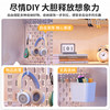 Desktop storage rack acrylic hole board table bookshelf desk student dormitory office multi-layer storage rack