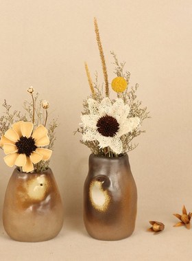 小摆件客厅家居饰品茶室桌面陈列民宿玄关新中式复古禅意摆设软装