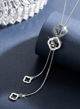 高端毛衣链2021年新款潮长款女秋冬小众设计感装饰项链配饰长挂件