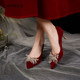 Daphne women's stiletto non-fatiguing high-heeled wedding shoes
