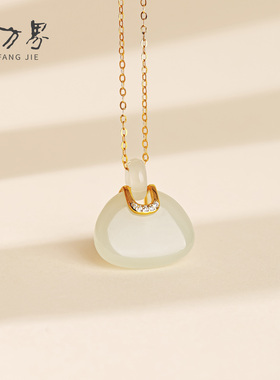 和田玉吊坠天然玉石玉坠项链
