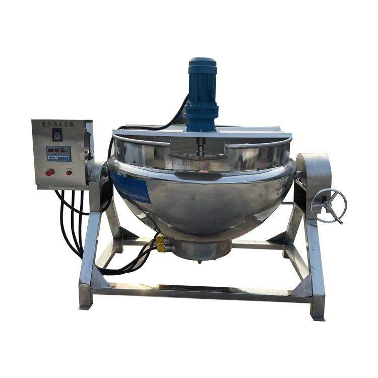 夹层锅可倾式不糊汤蒸煮锅可倾式食品月饼馅火锅料搅拌炒锅,淘宝优惠券,粉丝福利购,淘宝优惠卷