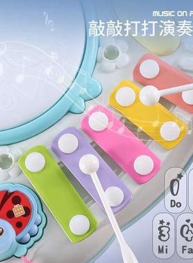 婴儿玩具早教游戏桌6-8-12个月宝宝0-12周岁男孩女孩开发智力竹制