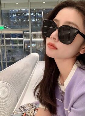 2025年新款韩版墨镜ins女夏男太阳镜眼镜潮网红开车防紫外线拍照
