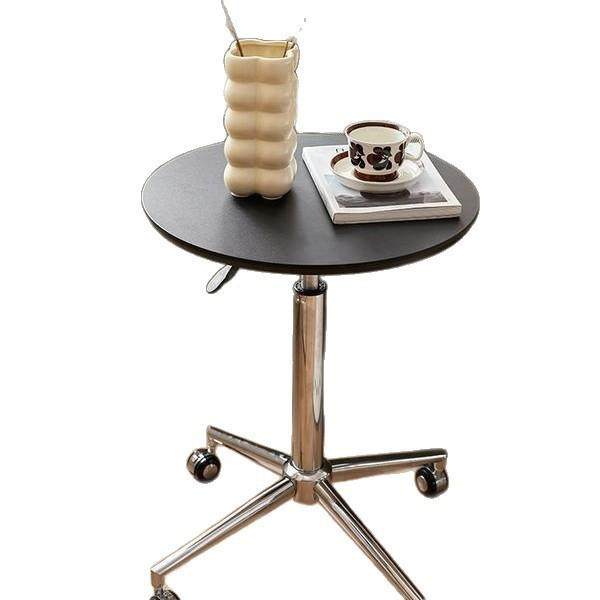 中古风北欧可移动边几沙发边几可升降小圆桌子床边实木升降小茶几,淘宝优惠券,粉丝福利购,淘宝优惠卷