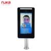 7-inch dynamic facial recognition access control and attendance system available from stock, can be used with gates