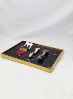 创意托盘展板增高台展示饰展示台首板架衣帽间托盘家居收纳盘