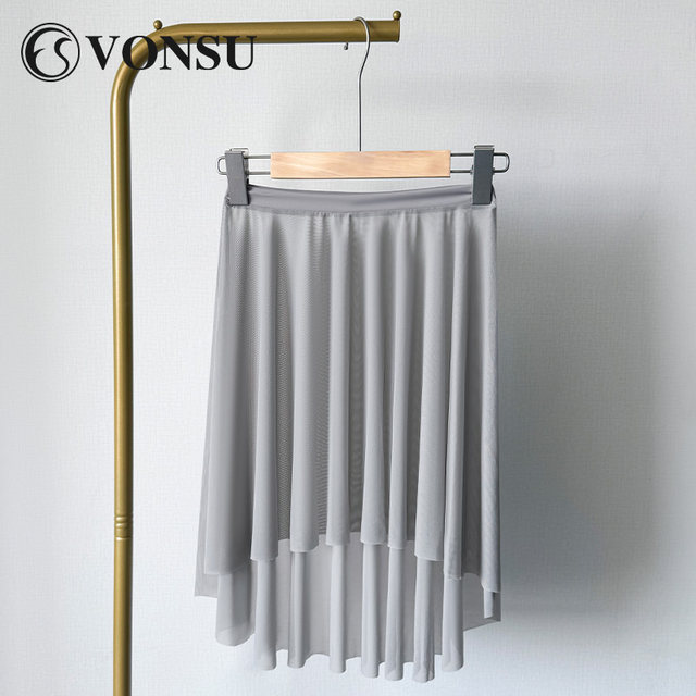 Fanshu ballet practice uniform short skirt gauze skirt