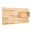Cave board Solid wood partition Custom wooden wall Living room Kitchen wall Nordic storage wall wall hanging rack