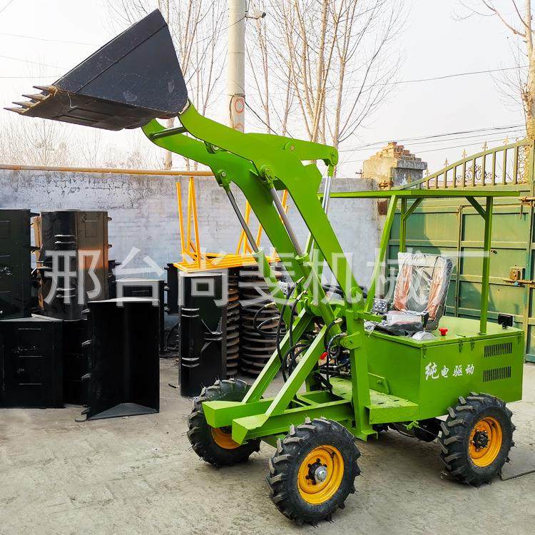小型电动铲车建筑工地养殖场运输装载机农用推土车电动装载机,淘宝优惠券,粉丝福利购,淘宝优惠卷