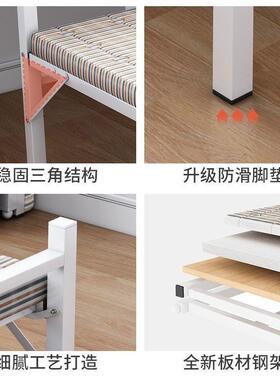 折叠床单人床家用办公室午休床简易床便携木板床陪护床出租屋铁床