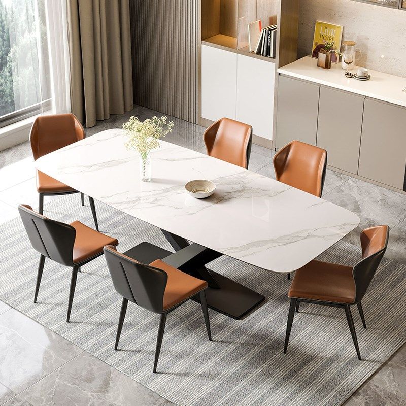 餐桌风格现简约餐台椅组合小户型岩板饭桌套装,淘宝优惠券,粉丝福利购,淘宝优惠卷