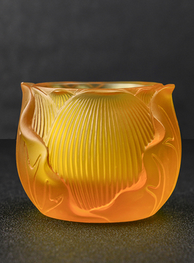 用品 古法琉璃供 圣莲花供杯 贡 大悲水 净