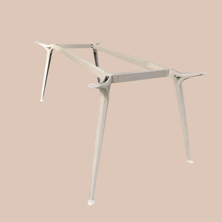 桌腿时尚新款员工锥形办公桌架稳固白色烤漆马蹄五金桌脚,淘宝优惠券,粉丝福利购,淘宝优惠卷