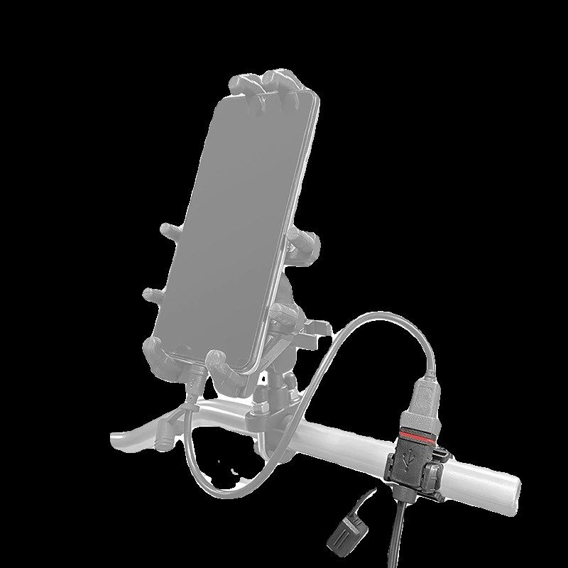 恩星骑士摩托车改装双usb充电口加装充电器车充超级快充防水,淘宝优惠券,粉丝福利购,淘宝优惠卷