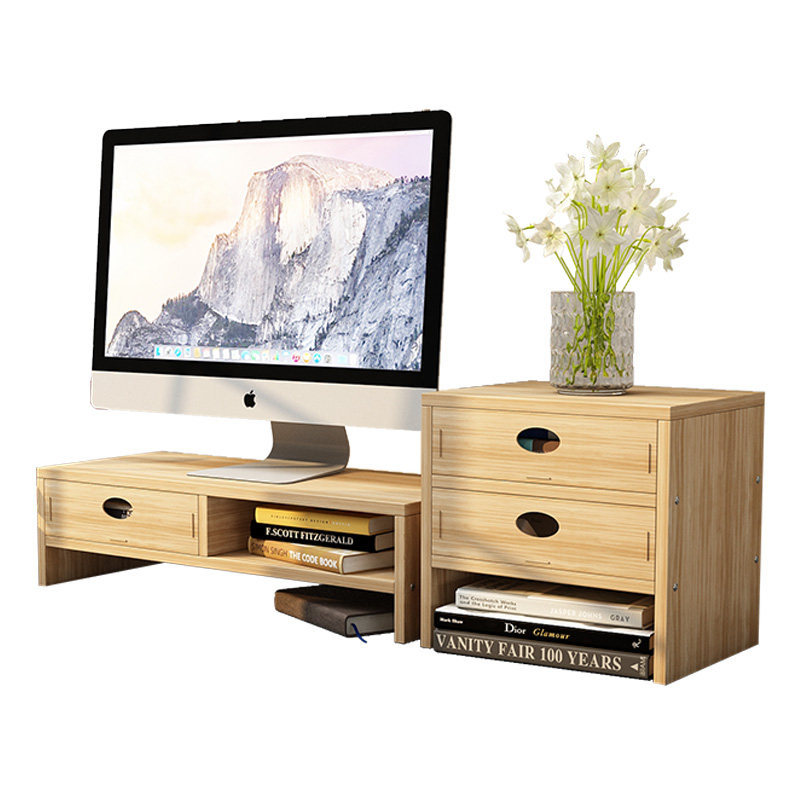 电脑增高架台式屏幕护颈垫高底座支架子桌面收纳,淘宝优惠券,粉丝福利购,淘宝优惠卷