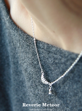 纯银项链女简约时尚锁骨链