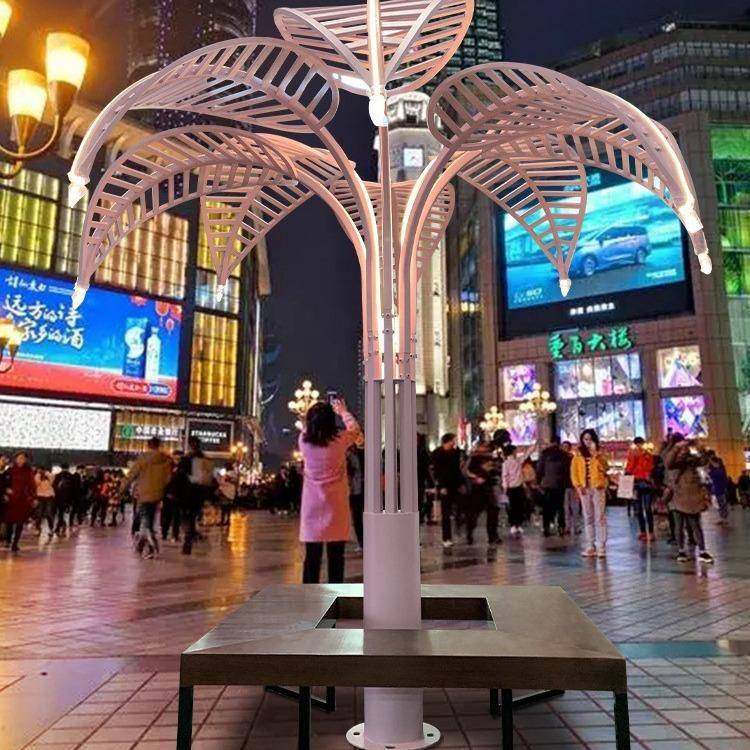 户外发光椰子树景观灯网红仿真棕榈商场景区街道公园休憩区装饰灯,淘宝优惠券,粉丝福利购,淘宝优惠卷