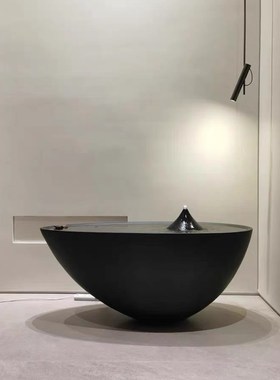 艺术品雕塑酒店摆件酒店水波纹玄关摆设台生财送礼现货水能生财