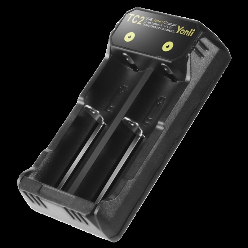 yonii优移1865021700充电器锂电池通用双槽快充tc2座充手电 - 图3