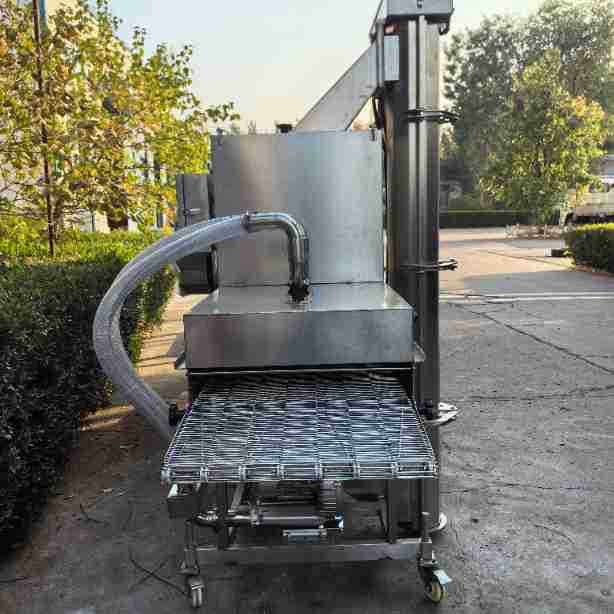 升级款汉堡肉饼裹糠设备 全自动小型蟹肉丸上糠机 鸡柳挂糠机器,淘宝优惠券,粉丝福利购,淘宝优惠卷