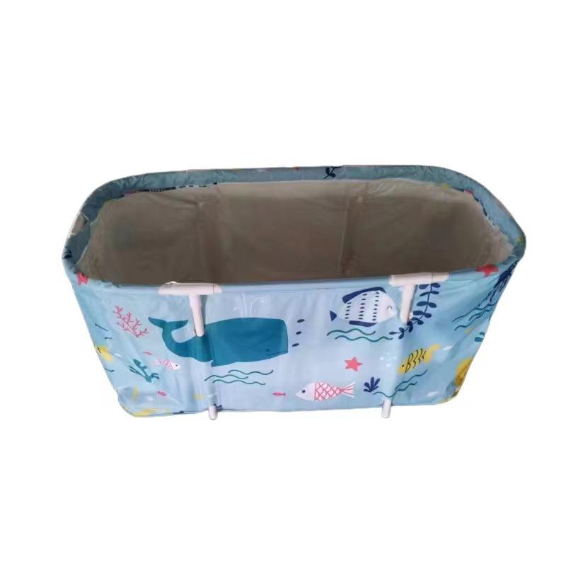 成人特大浴盆桶洗澡盆儿童全身桶家用澡盆浴缸特大号洗澡泡澡折 - 图2