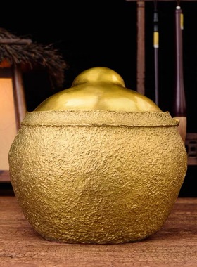 摆件一团和气家居招财装饰大小号