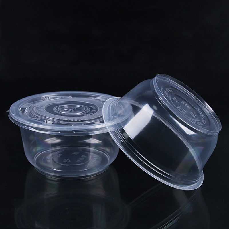 一次性碗餐盒打盒米饭饭盒圆形粥00塑料透明700打碗商用圆,淘宝优惠券,粉丝福利购,淘宝优惠卷