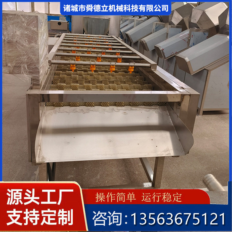 平行毛辊清洗机牡蛎扇贝海鲜清洗设备果蔬滚动喷淋清洗去杂机,淘宝优惠券,粉丝福利购,淘宝优惠卷