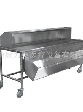 沈阳工厂定制尸体推车 覆盖式升降尸体车  不锈钢太平间运尸车