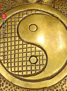 黄铜八卦龙龟开过摆件化解辟小人金光钱元宝龟邪家居办公