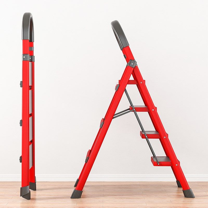 家用梯子折叠梯加厚多功能伸缩梯安全扶手步梯人字梯踏板梯两用,淘宝优惠券,粉丝福利购,淘宝优惠卷