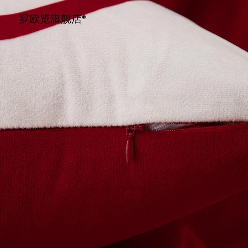 喜字抱枕定制中式大红囍字床头靠垫喜庆靠背沙发靠垫套床上结婚用,淘宝优惠券,粉丝福利购,淘宝优惠卷