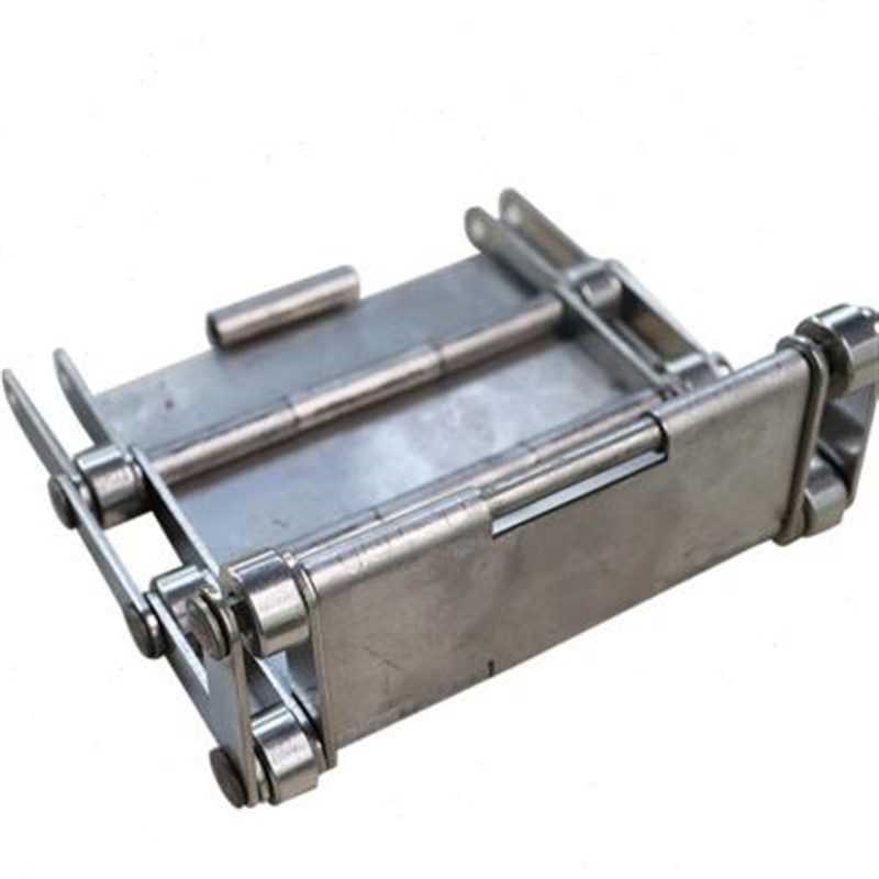 金属板链输送带冲l孔链板流水线同步带不锈钢食烘干传送带传动 - 图2